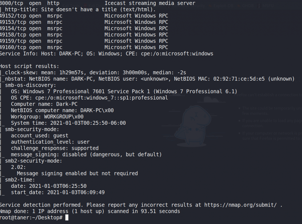 TryHackMe ICE CTF ÇözümüExploiting Windows & Privelege Escalation